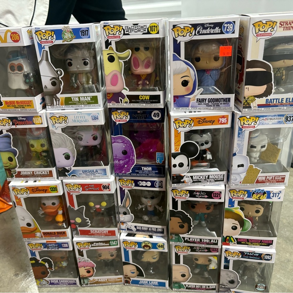 Funko Pop Vinyl Figures Assortment - Multicolor